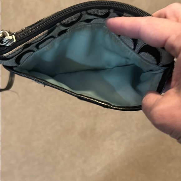 Coach Black and Gray Wristlet - Picture 12 of 12